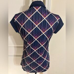 Lady Hagen Geometric Golf Shirt